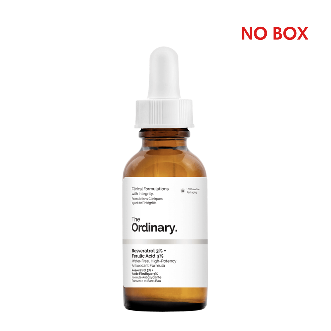 Resveratrol 3% + Ferulic Acid 3% (30ml NO BOX - Trunk Sale)